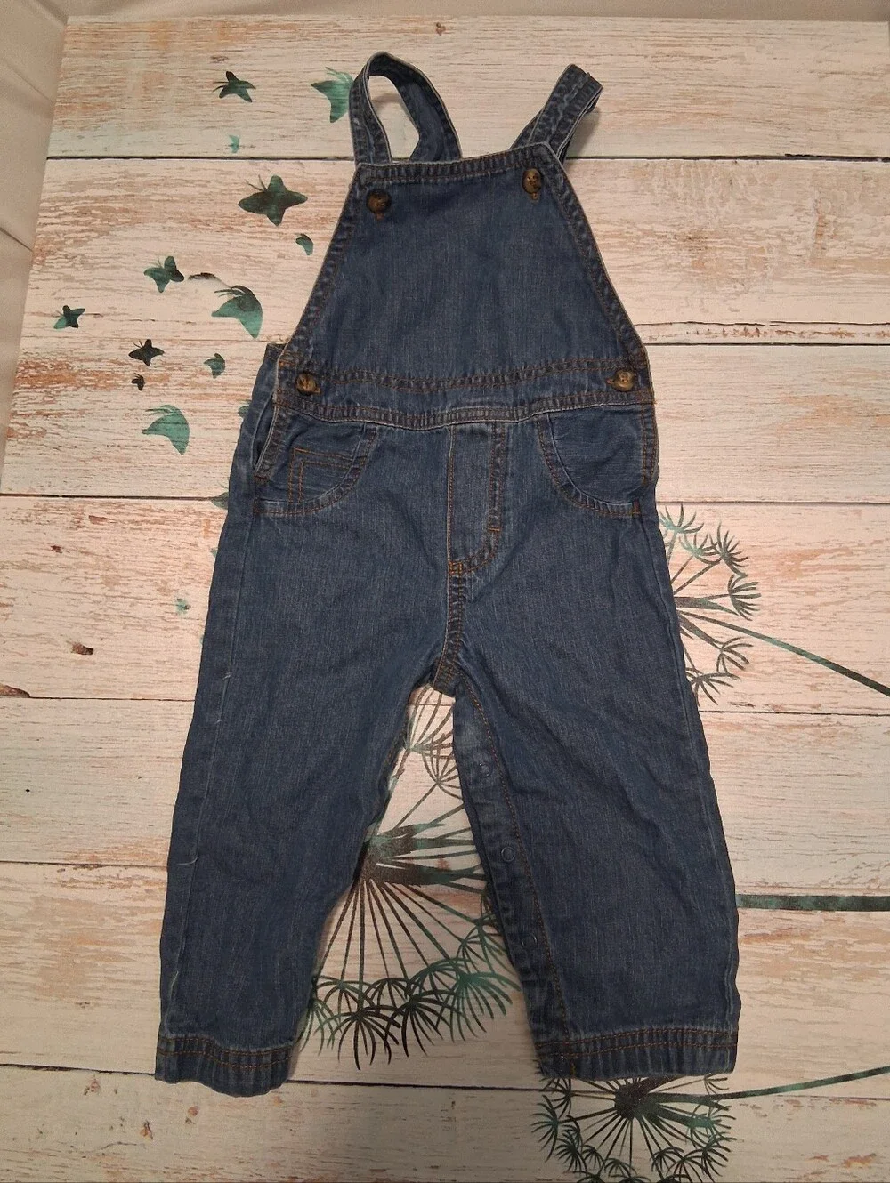 Carter's Classic Blue Denim Overalls for Women